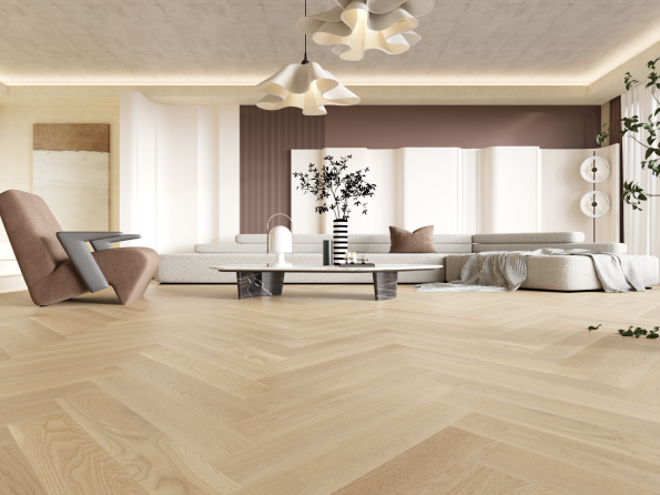 American Oak Herringbone Collection-Naked Oak1